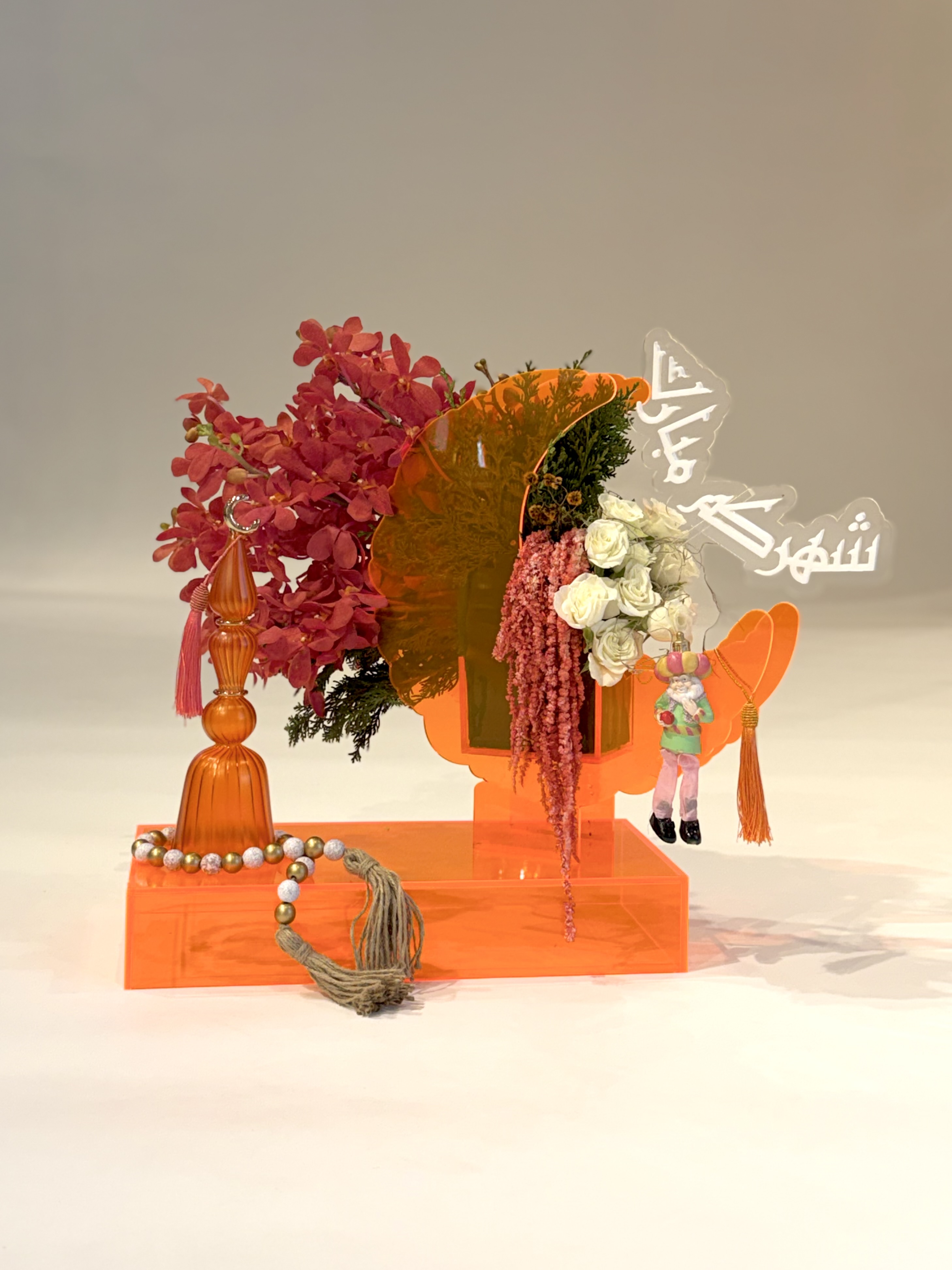 هلال رمضاني مع المأذنة