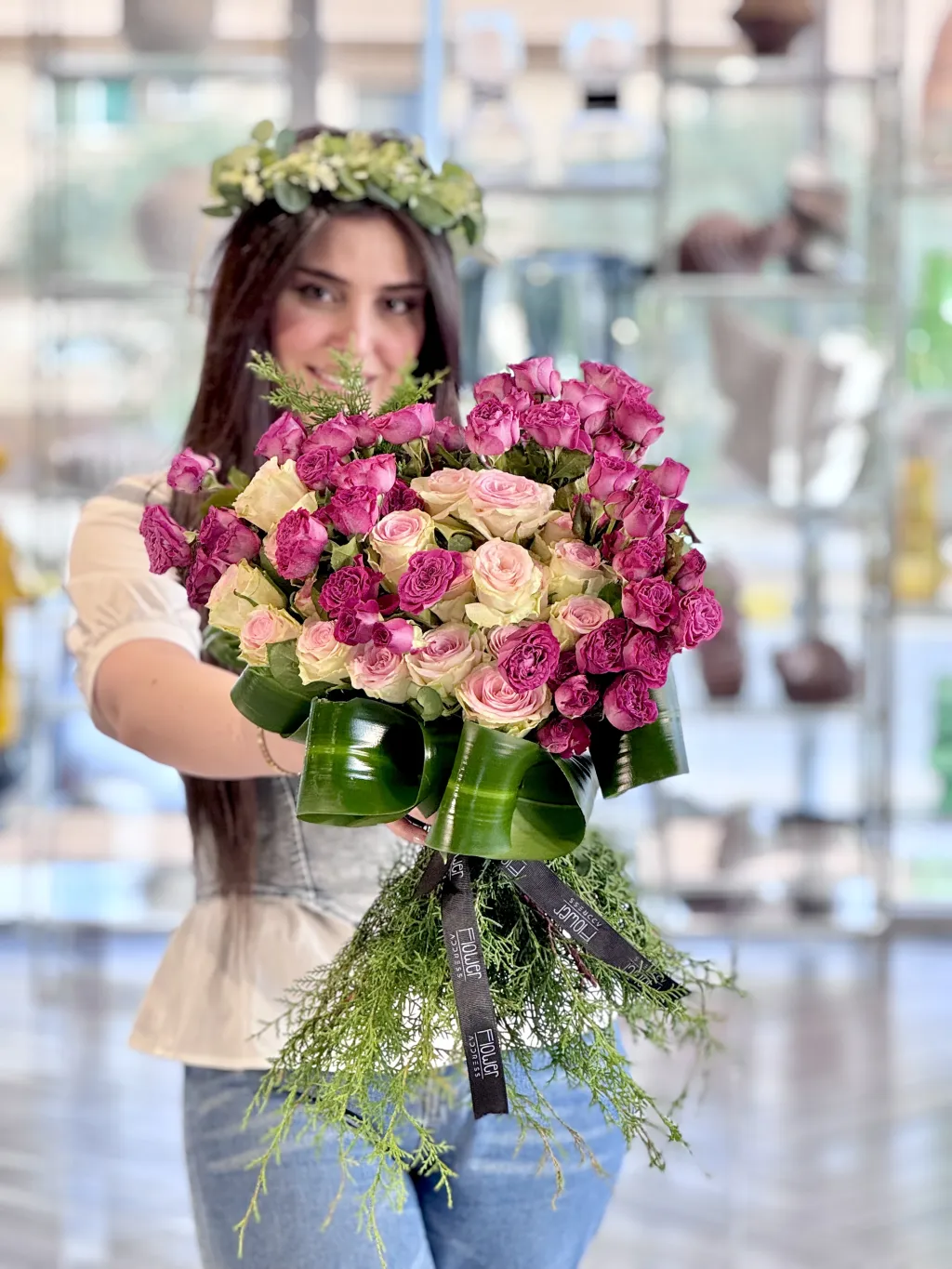 هاند بوكيه مكس بيبي روز