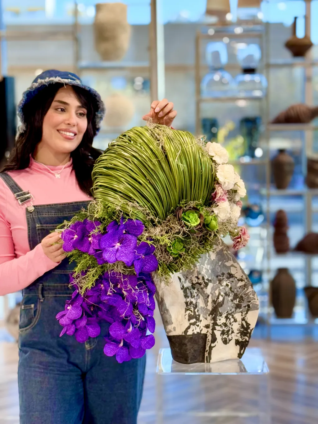 فازة زهرة الفاندا