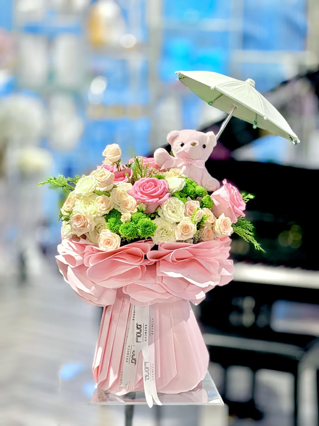 بوكيه التوي بينك